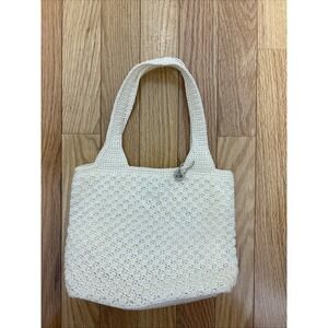 NWOT The SAK Womens Ivory Woven Handbag
